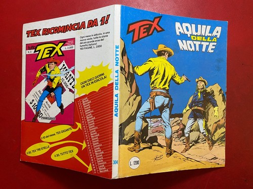 Tex 304 aquila della notte - tex,