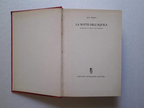 Notte dell aquila jack - notte, di